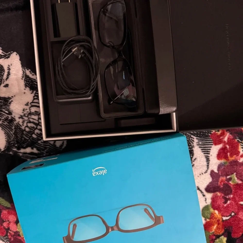Echo Frames Stylish Black Glasses